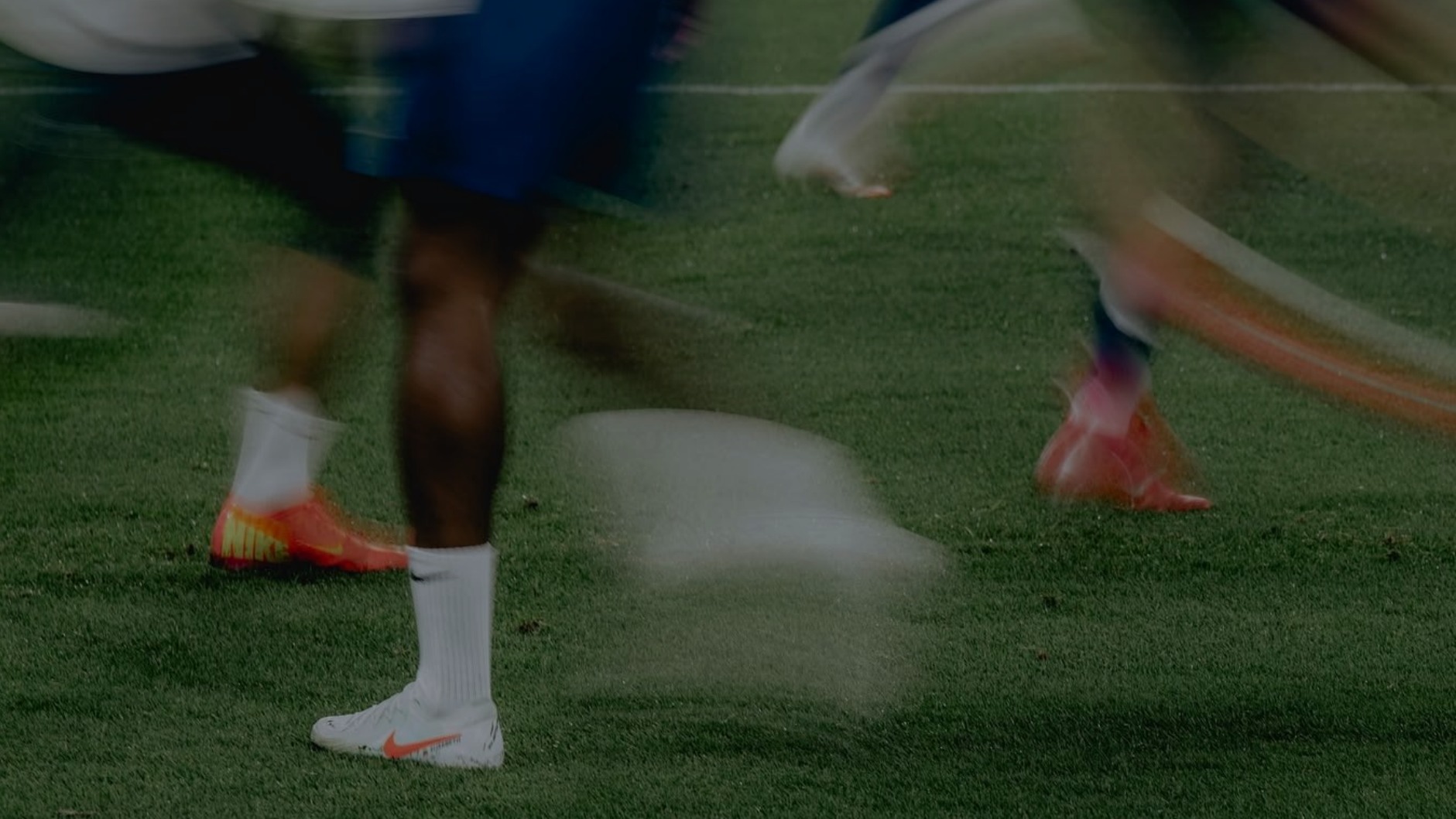 Futbolistas en movimiento, imagen del universo visual de OR1GEN
